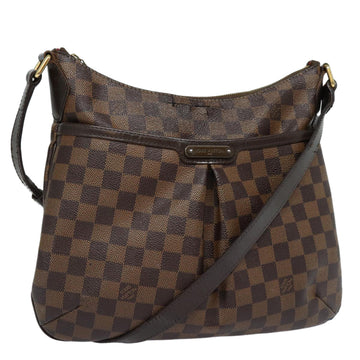 LOUIS VUITTON Damier Ebene Bloomsbury PM Shoulder Bag N42251 LV Auth 86720