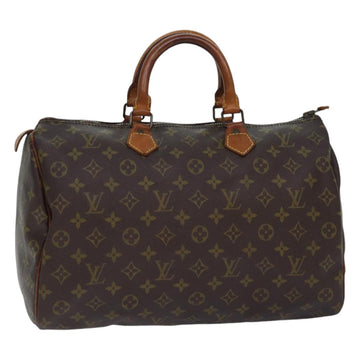 LOUIS VUITTON Monogram Speedy 35 Hand Bag M41524 LV Auth 86734