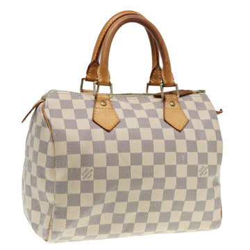 LOUIS VUITTON Damier Azur Speedy 25 Hand Bag N41534 LV Auth 86744