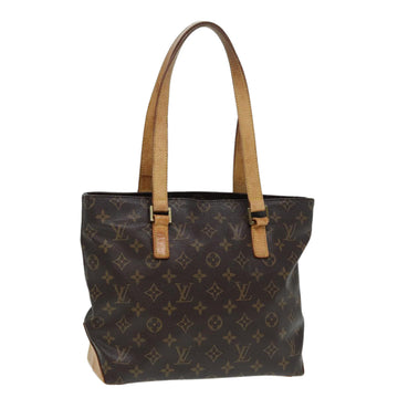 LOUIS VUITTON Monogram Cabas Piano Tote Bag M51148 LV Auth 86762