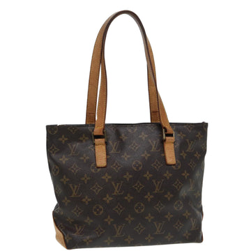 LOUIS VUITTON Monogram Cabas Piano Tote Bag M51148 LV Auth 86769