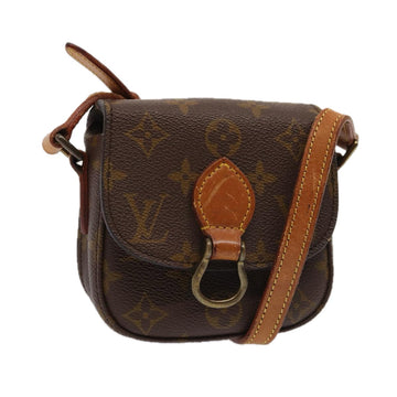 LOUIS VUITTON Monogram Bebe Monogram Saint Cloud Bag Vintage M51245 Auth 86780