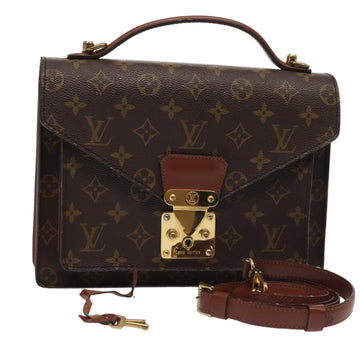 LOUIS VUITTON Monogram Monceau 26 Shoulder Bag M51187 LV Auth 86786