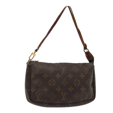 LOUIS VUITTON Monogram Pochette Accessoires Pouch M51980 LV Auth 86800