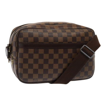 LOUIS VUITTON Damier Ebene Reporter PM Shoulder Bag N45253 LV Auth 86960