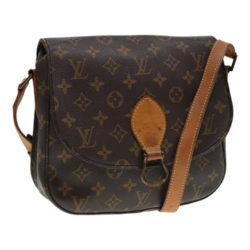 LOUIS VUITTON Monogram Saint Cloud GM Shoulder Bag M51242 LV Auth 86975