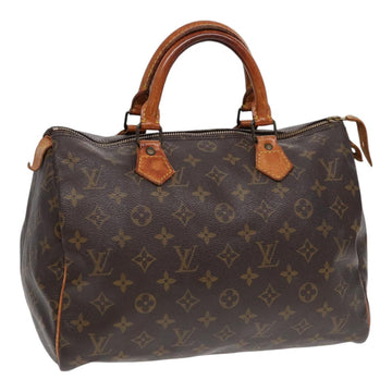 LOUIS VUITTON Monogram Speedy 30 Hand Bag M41526 LV Auth 87100