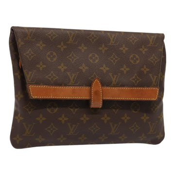 LOUIS VUITTON Monogram Pochette Priant Clutch Bag M51805 LV Auth 87133