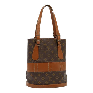 LOUIS VUITTON Monogram Bucket PM Shoulder Bag USA limited M42238 LV Auth 87213