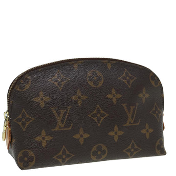 LOUIS VUITTON Monogram Pochette Cosmetic PM Cosmetic Pouch M47515 LV Auth 87214