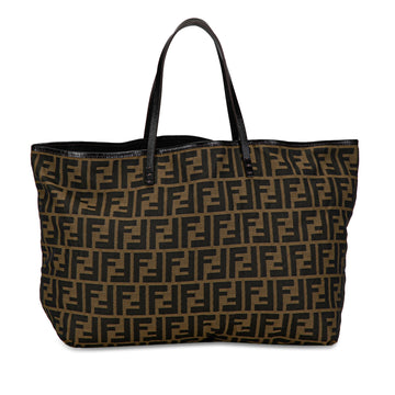 FENDI Zucca Canvas Tote Tote Bag