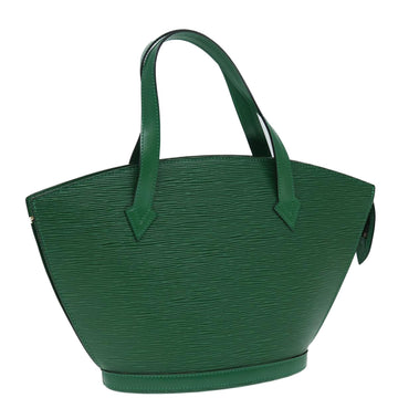 LOUIS VUITTON Epi Saint Jacques Hand Bag Green M52274 LV Auth 87261