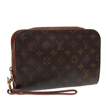 LOUIS VUITTON Monogram Orsay Clutch Bag M51790 LV Auth 87382