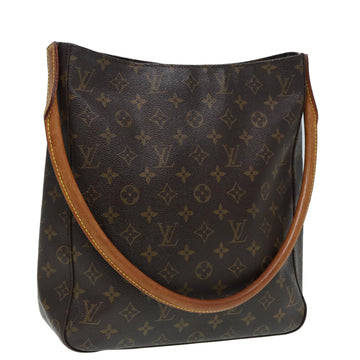 LOUIS VUITTON Monogram Looping GM Shoulder Bag M51145 LV Auth 87401