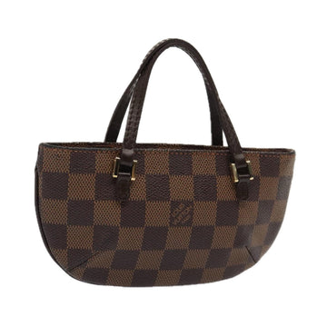 LOUIS VUITTON Damier Ebene Manosque GM Accessory Pouch N51120 LV Auth 87441