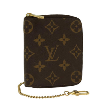 LOUIS VUITTON Monogram Agenda Mini Zippy Day Planner Cover R21045 LV Auth 87552