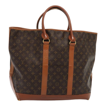 LOUIS VUITTON Monogram Sac Weekend GM Tote Bag M42420 LV Auth 87574