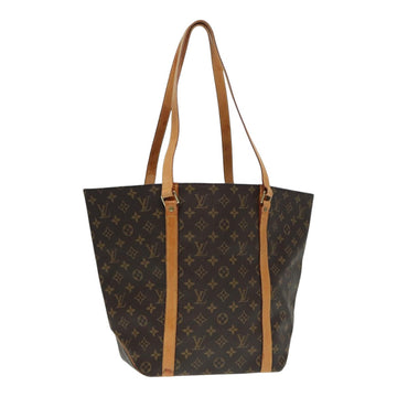 LOUIS VUITTON Monogram Sac Shopping Tote Bag M51108 LV Auth 87838