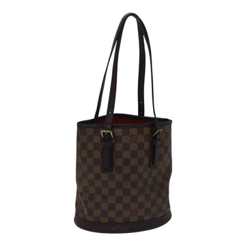 LOUIS VUITTON Damier Ebene Marais Shoulder Bag N42240 LV Auth 87846