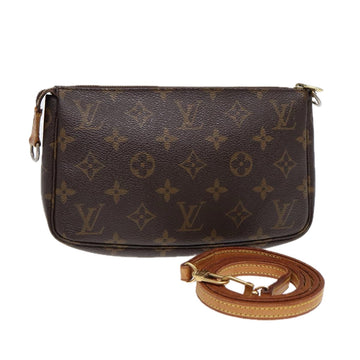 LOUIS VUITTON Monogram Pochette Accessoires Pouch M51980 LV Auth 87862