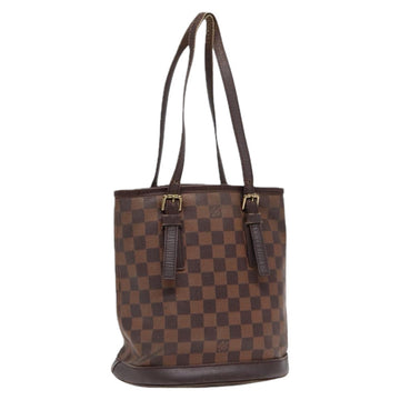 LOUIS VUITTON Damier Ebene Marais Shoulder Bag N42240 LV Auth 87969