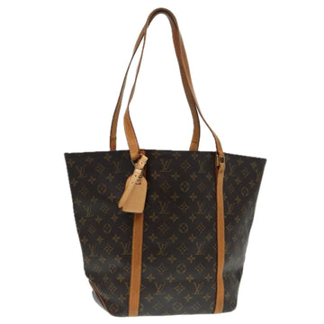 LOUIS VUITTON Monogram Sac Shopping Tote Bag M51108 LV Auth 87979