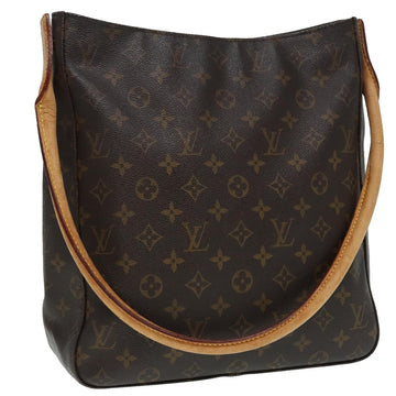 LOUIS VUITTON Monogram Looping GM Shoulder Bag M51145 LV Auth 87981