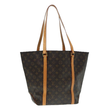 LOUIS VUITTON Monogram Sac Shopping Tote Bag M51108 LV Auth 87985