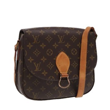 LOUIS VUITTON Monogram Saint Cloud GM Shoulder Bag M51242 LV Auth 88023