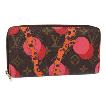 LOUIS VUITTON Monogram Ramage Zippy Wallet Long Wallet M60927 LV Auth 88062