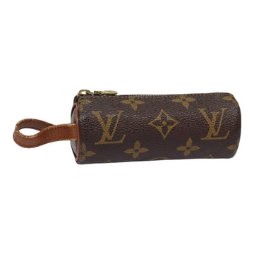 LOUIS VUITTON Monogram Etui 3 Ball de Golf Pouch M58249 LV Auth 88327