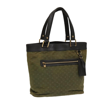 LOUIS VUITTON Monogram Mini Lucille GM Tote Bag TST Khaki M92681 LV Auth 88349