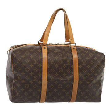 LOUIS VUITTON Monogram Sac Souple 45 Boston Bag M41624 LV Auth 88357