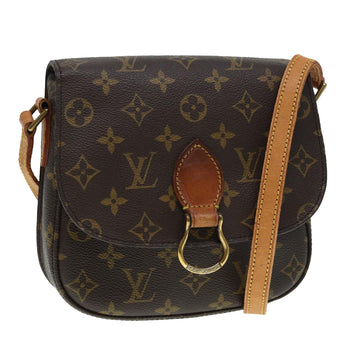 LOUIS VUITTON Monogram Saint Cloud MM Shoulder Bag M51243 LV Auth 88396