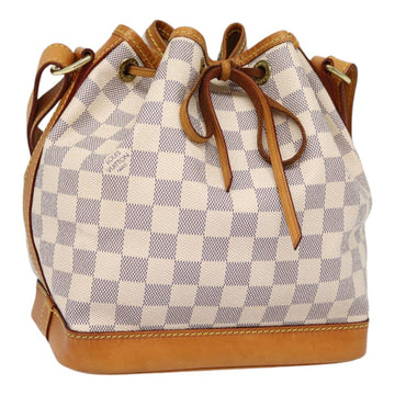 LOUIS VUITTON Damier Azur Noe BB Shoulder Bag N41220 LV Auth 88438