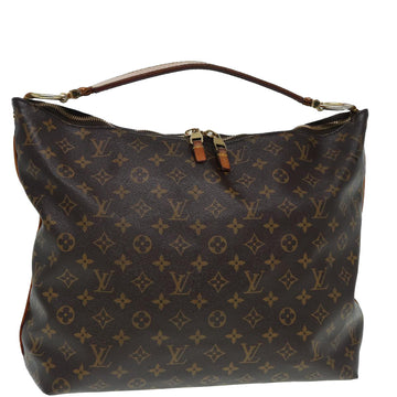 LOUIS VUITTON Monogram Sully MM Shoulder Bag M40587 LV Auth 88581