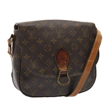 LOUIS VUITTON Monogram Saint Cloud GM Shoulder Bag M51242 LV Auth 88587