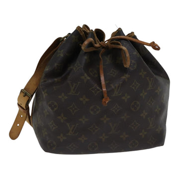 LOUIS VUITTON Monogram Petit Noe Shoulder Bag M42226 LV Auth 88616