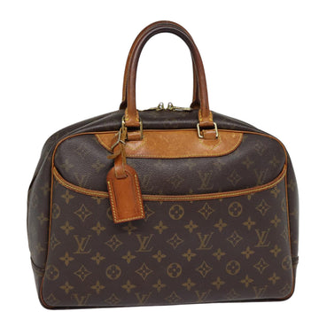 LOUIS VUITTON Monogram Deauville Hand Bag M47270 LV Auth 88634