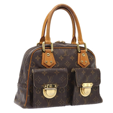 LOUIS VUITTON Monogram Manhattan PM Hand Bag M40026 LV Auth 88790