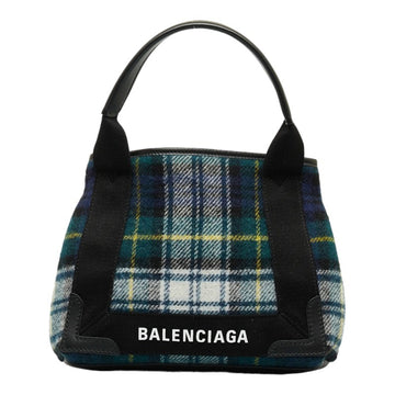 BALENCIAGA Navy Cabas Tote