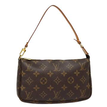 LOUIS VUITTON Monogram Pochette Accessoires Pouch M51980 LV Auth 88898