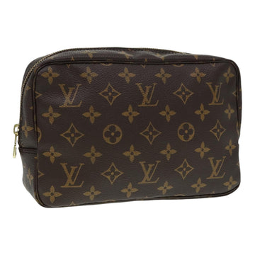 LOUIS VUITTON Monogram Trousse Toilette 23 Clutch Bag M47524 LV Auth 88910