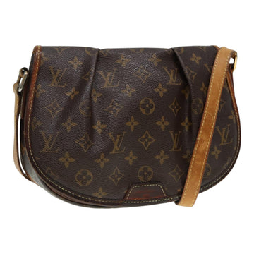 LOUIS VUITTON Monogram Menilmontant PM Shoulder Bag M40474 LV Auth 89108