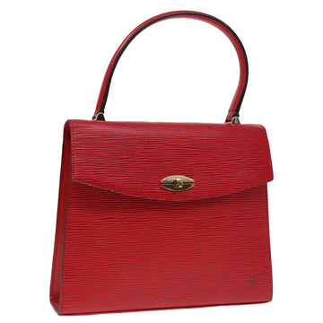 LOUIS VUITTON Epi Malesherbes Hand Bag Red M52377 LV Auth 89112