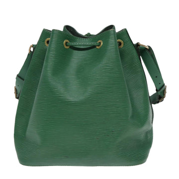 LOUIS VUITTON Epi Petit Noe Shoulder Bag Green M44102 LV Auth 89333