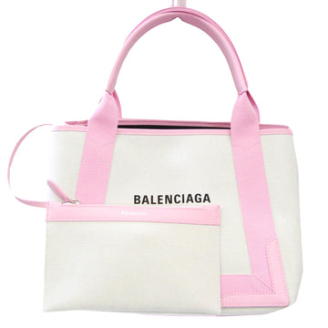 BALENCIAGA Navy Cabas Handbag