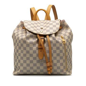 LOUIS VUITTON Damier Azur Sperone Backpack