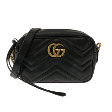 GUCCI Mini GG Marmont Matelasse Crossbody Bag