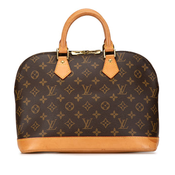 LOUIS VUITTON Monogram Alma PM Handbag